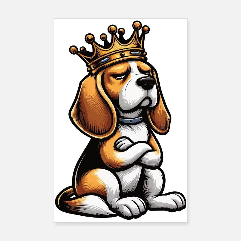 Beagle Beaglebesitzer Beaglehalter beaglehund Poster 20x30 cm