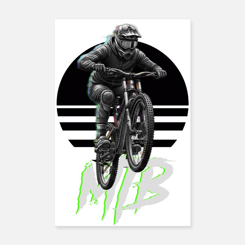 MTB Poster 8" x 12" (20x30 cm)