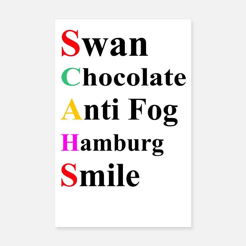 snack Poster 8" x 12" (20x30 cm)