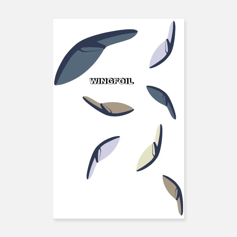 bunte Wings Poster 20x30 cm