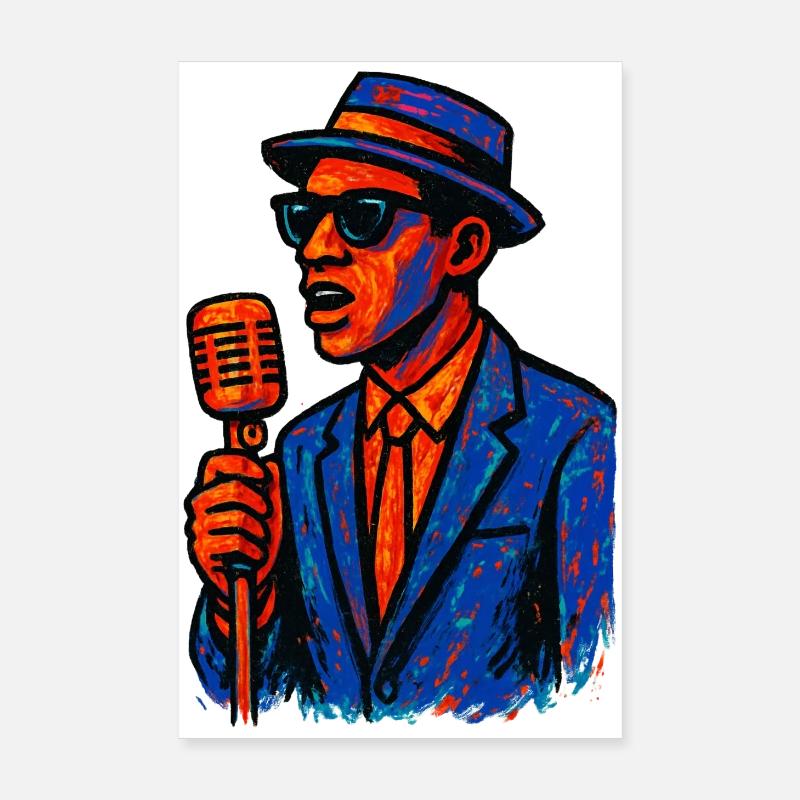 Jazz – Saxophon – Musik Poster 20x30 cm
