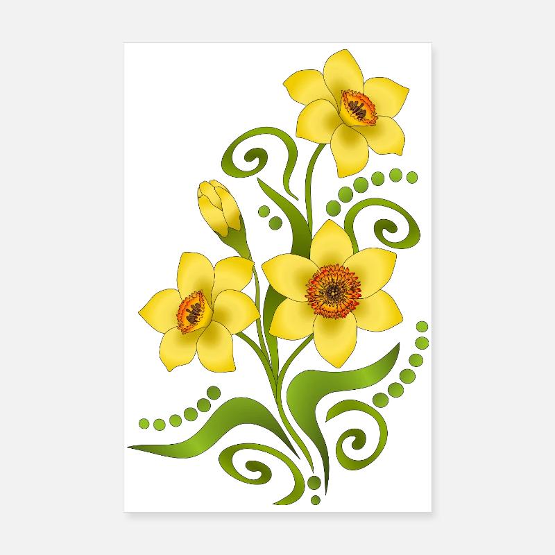 Fleur Poster 20 x 30 cm