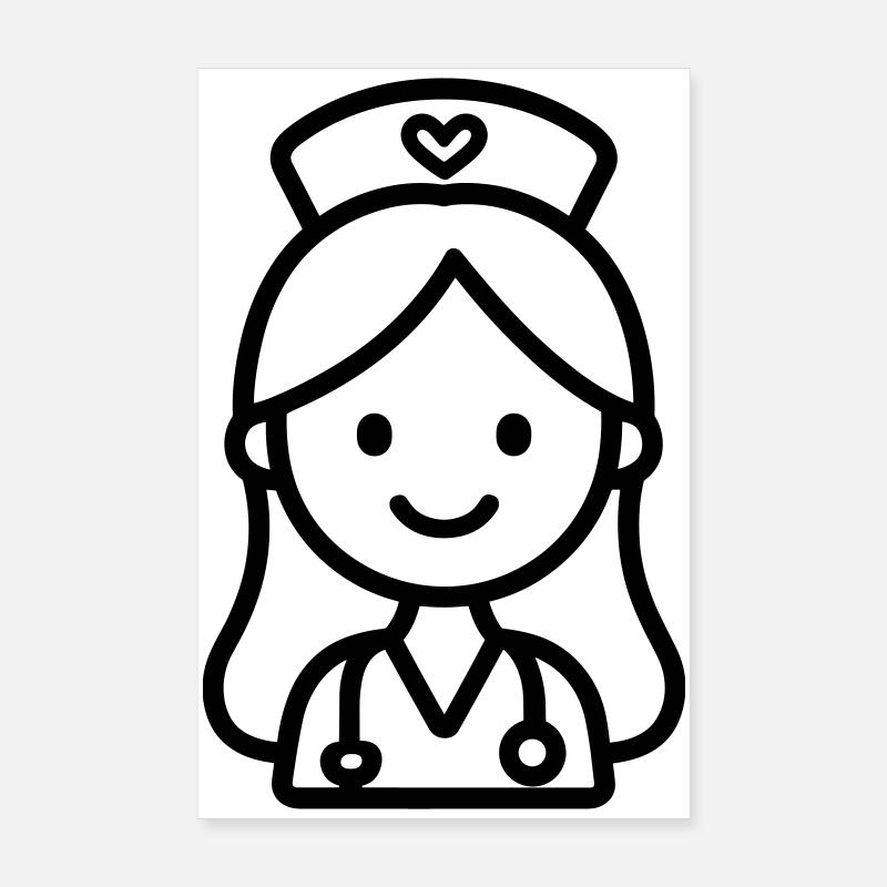Krankenschwester Poster 20x30 cm
