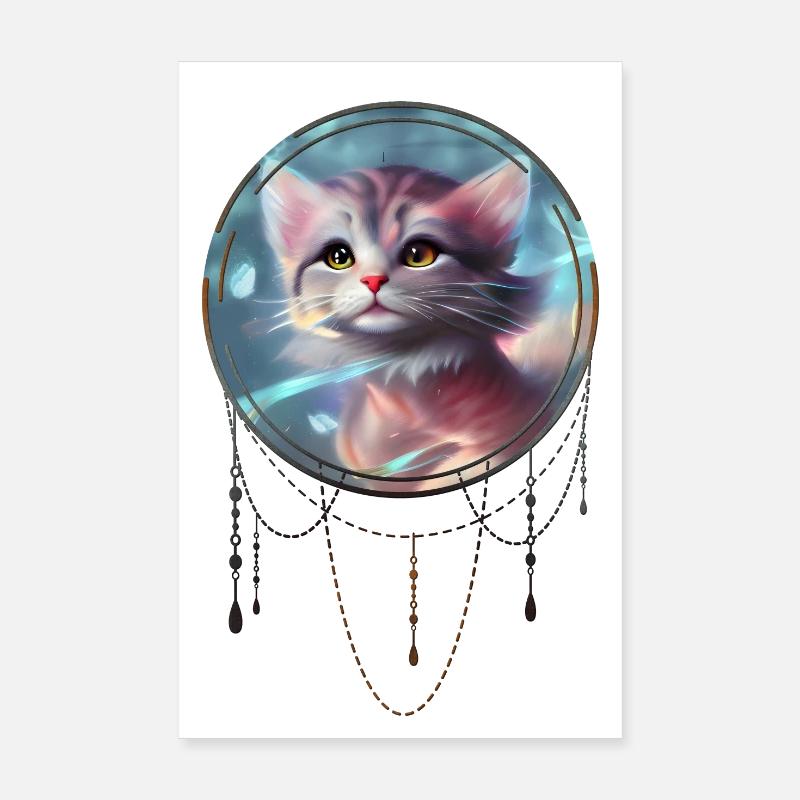 Mignon petit chaton Poster 20 x 30 cm