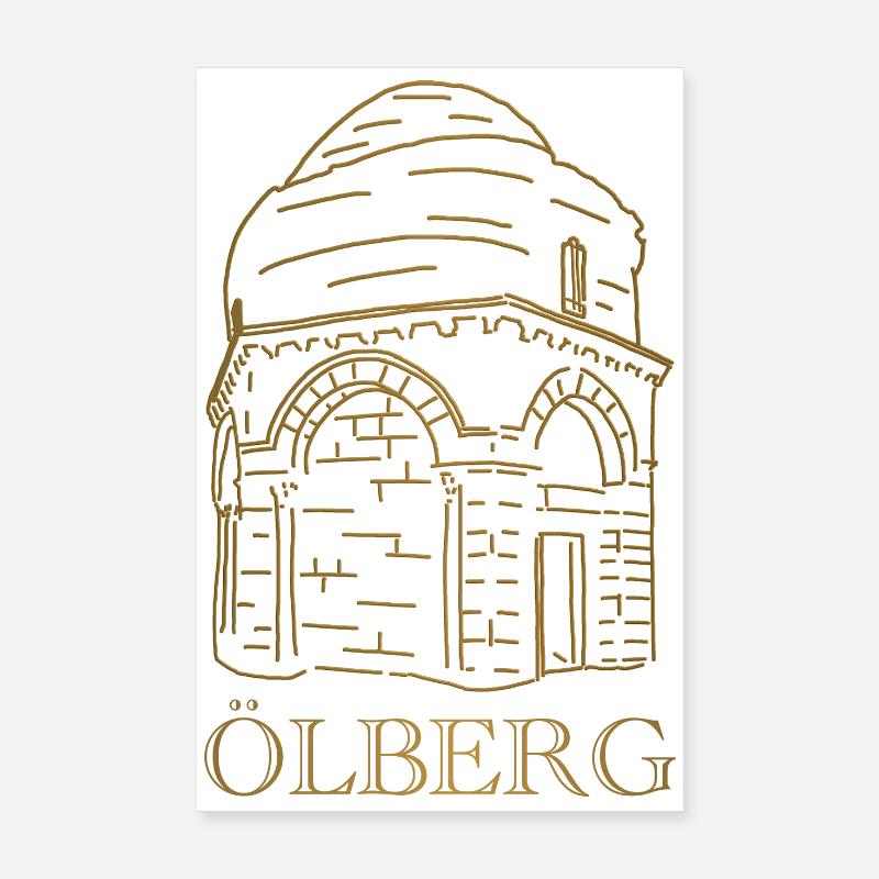 Jerusalem, Himmelfahrtskapelle auf dem Ölberg Poster 20x30 cm