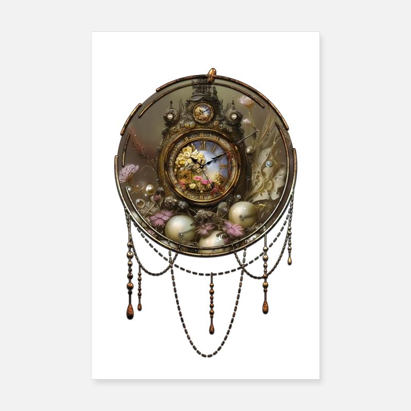 L’esthétique Steampunk Poster 20 x 30 cm