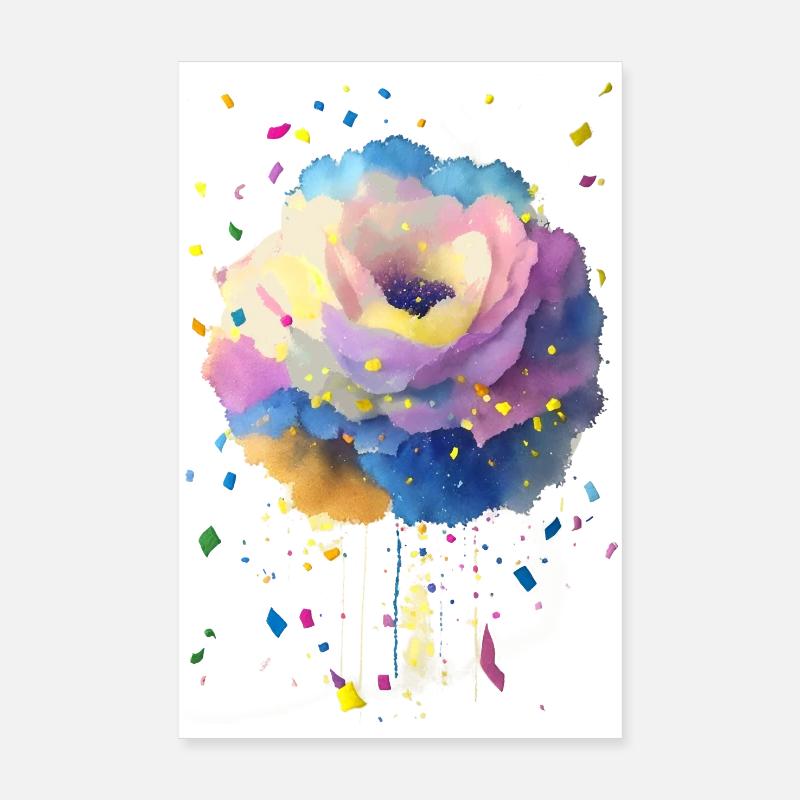 Blume Poster 20x30 cm