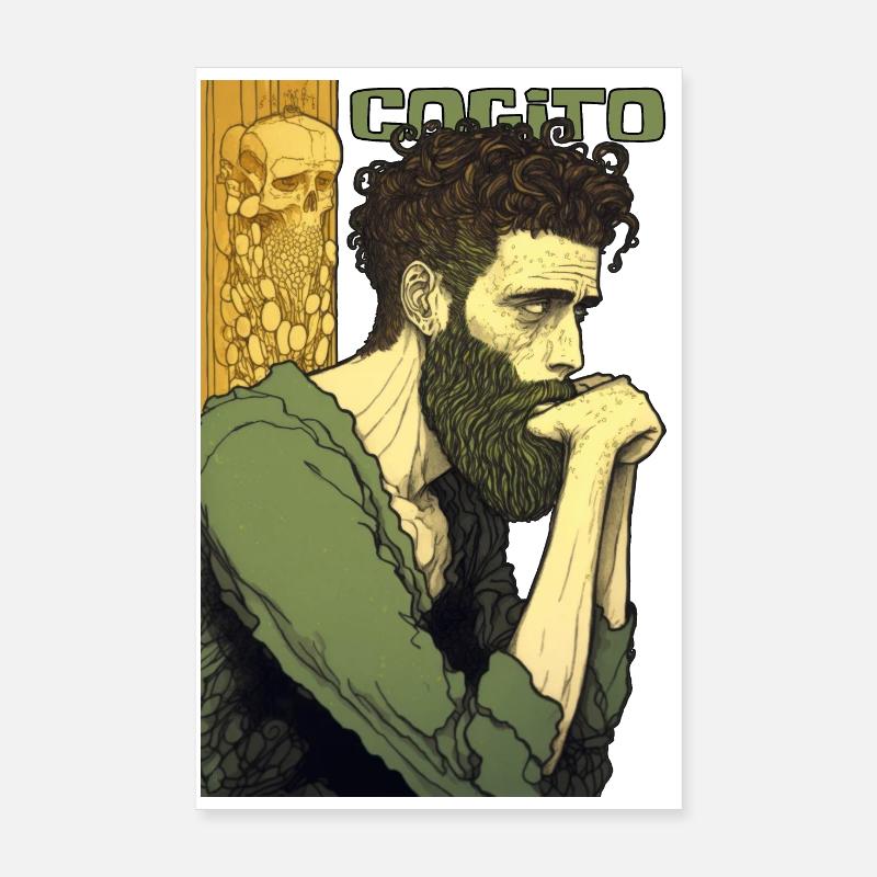 Cogito 03 Poster 8" x 12" (20x30 cm)
