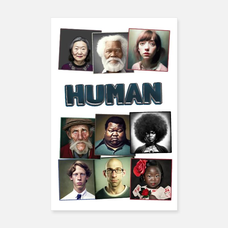 Super Normal 01 Human Poster 20 x 30 cm