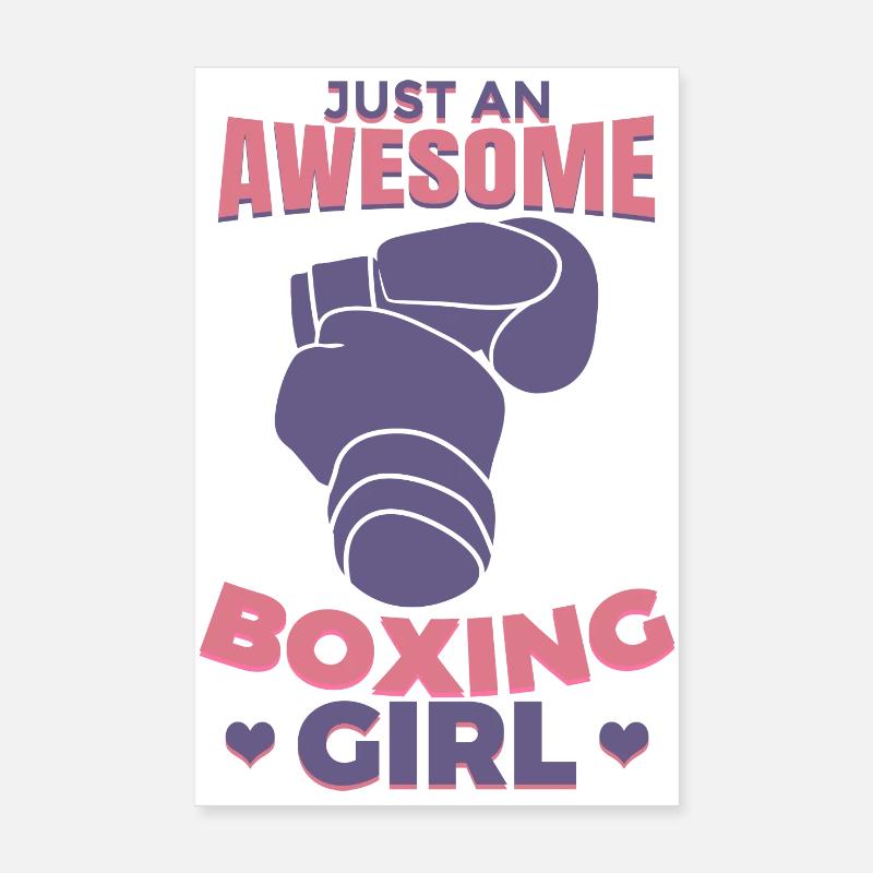 Boxerin Poster 20x30 cm