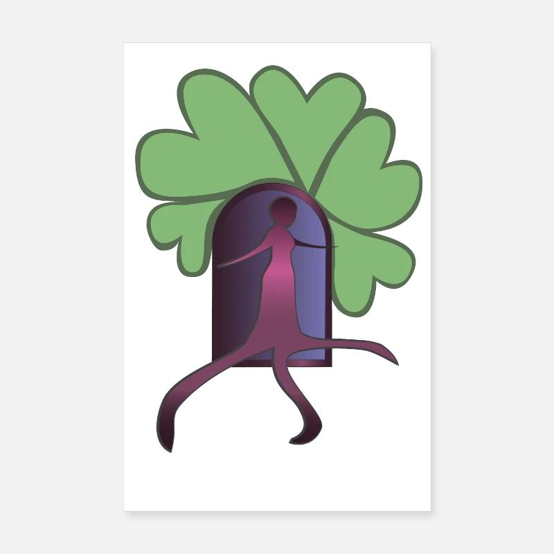 Step Out Pink Poster 8" x 12" (20x30 cm)