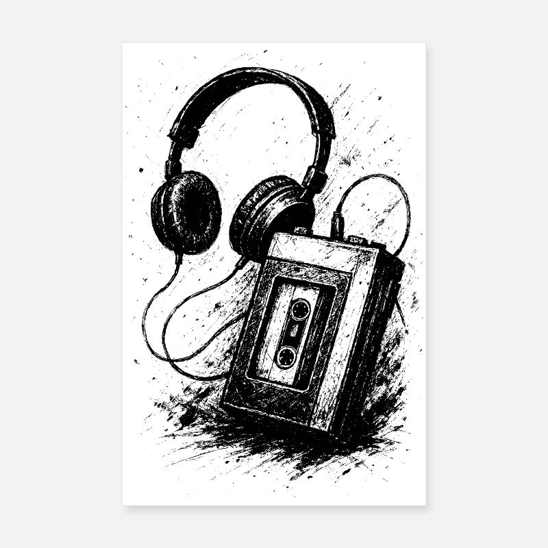 Analog sound Poster 8" x 12" (20x30 cm)