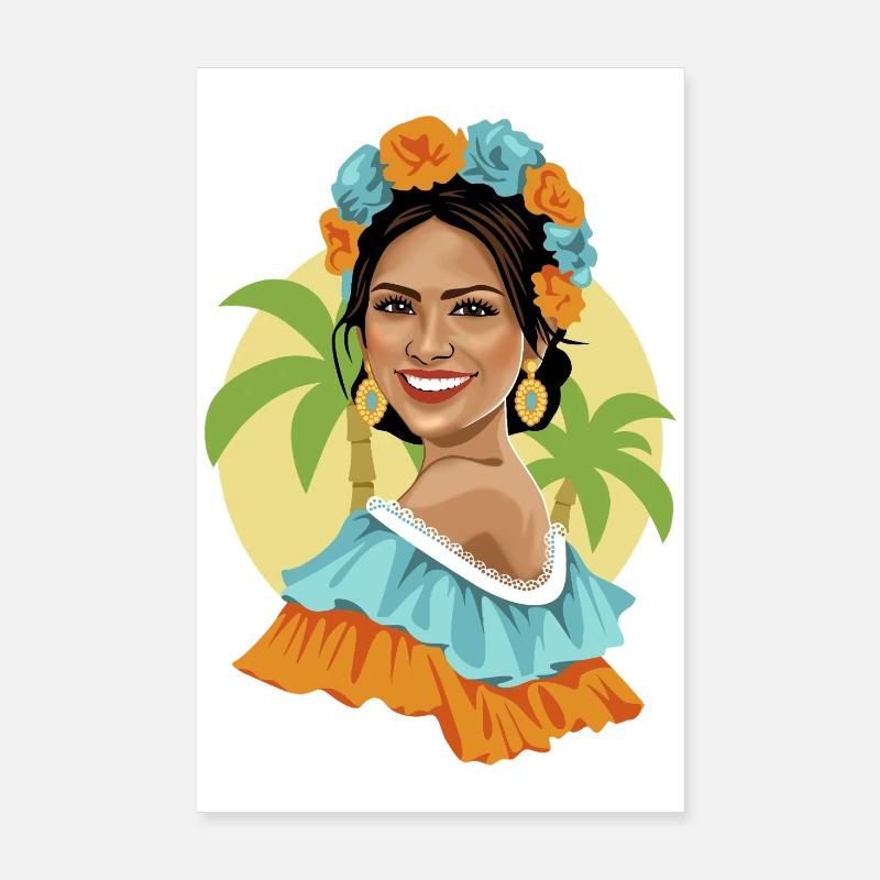 Colombie Vibra Poster 20 x 30 cm
