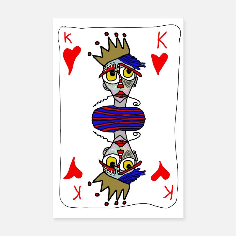 Card King Double Picture Style Poster 8" x 12" (20x30 cm)