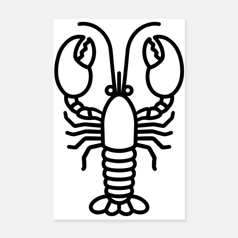 Homard Poster 20 x 30 cm