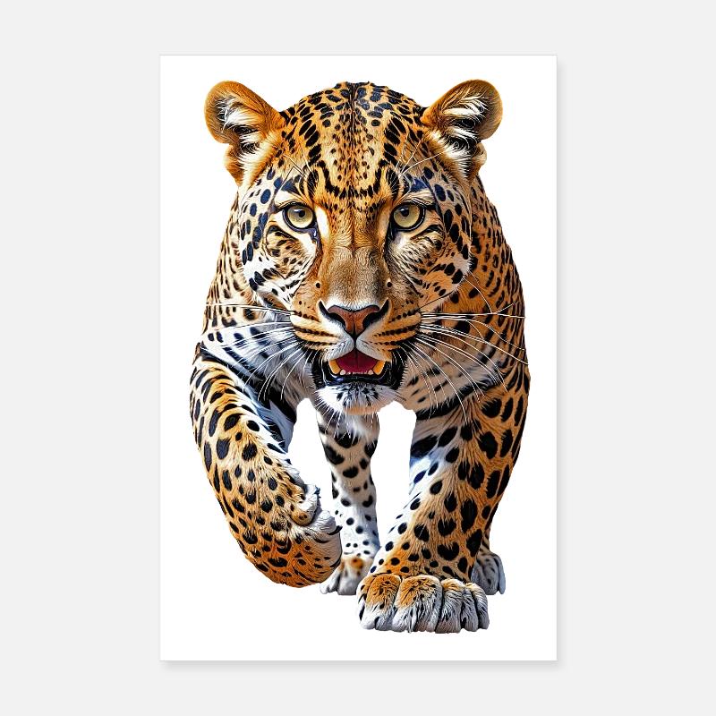 Léopard Poster 20 x 30 cm