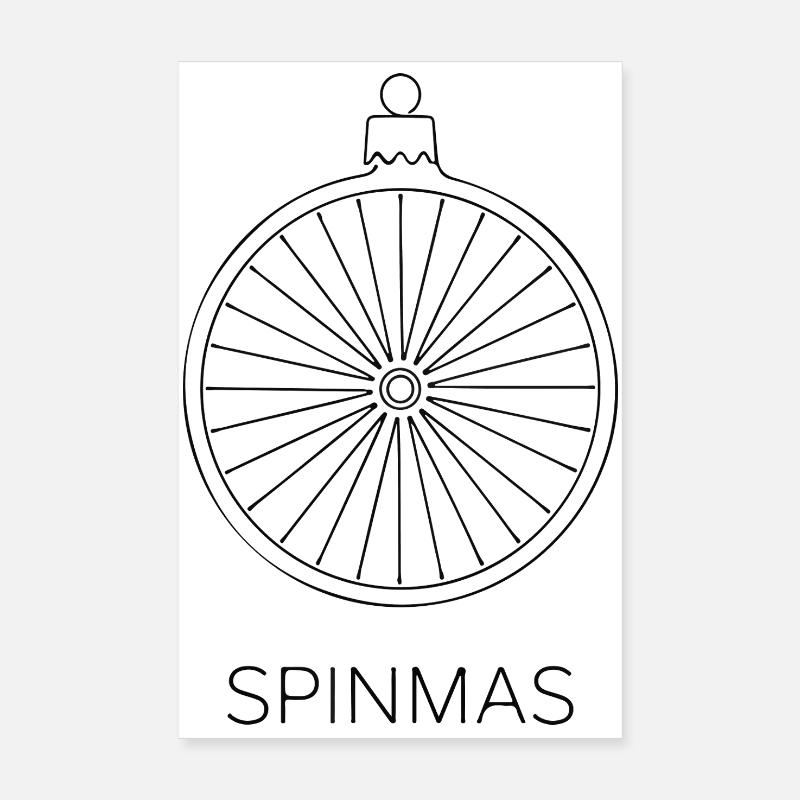 Ornement de roue Spinmas Poster 20 x 30 cm