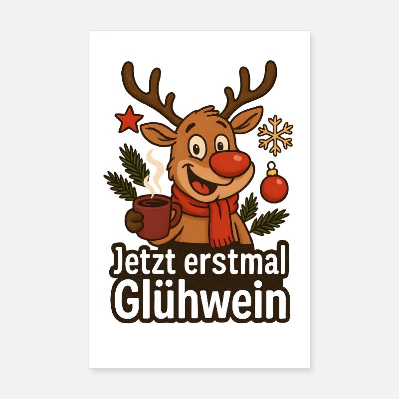 Christmas Now mulled wine Poster 8" x 12" (20x30 cm)
