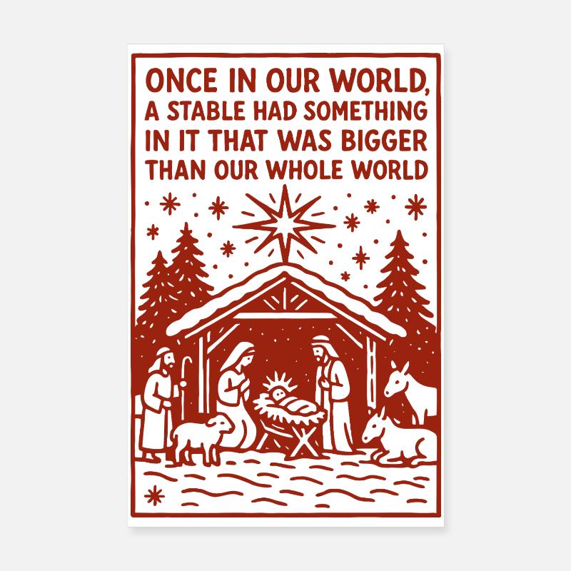 Bigger than our whole world 1 Poster 8" x 12" (20x30 cm)