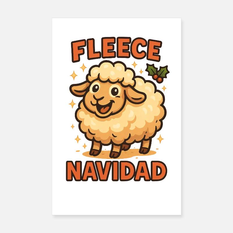 Cadeau de Noël drôle Poster 20 x 30 cm