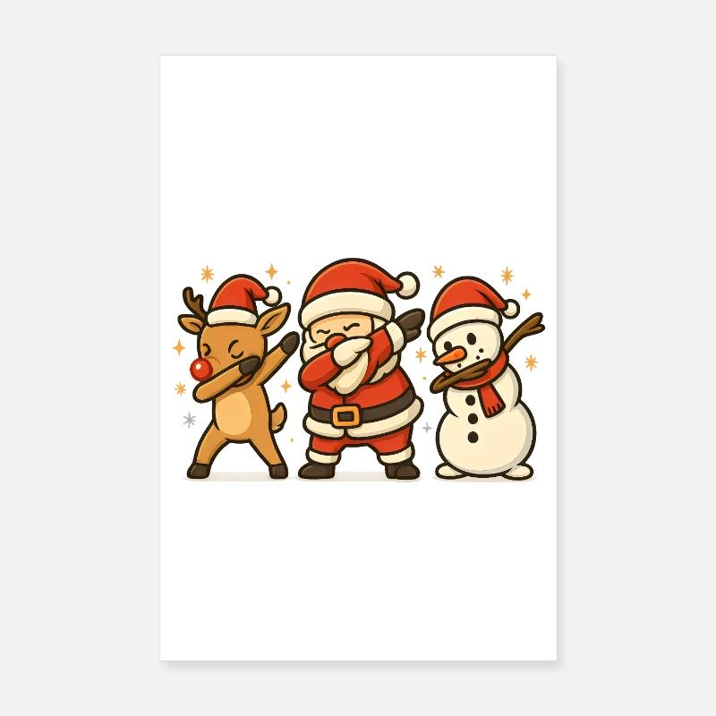 DAB de Noël Poster 20 x 30 cm