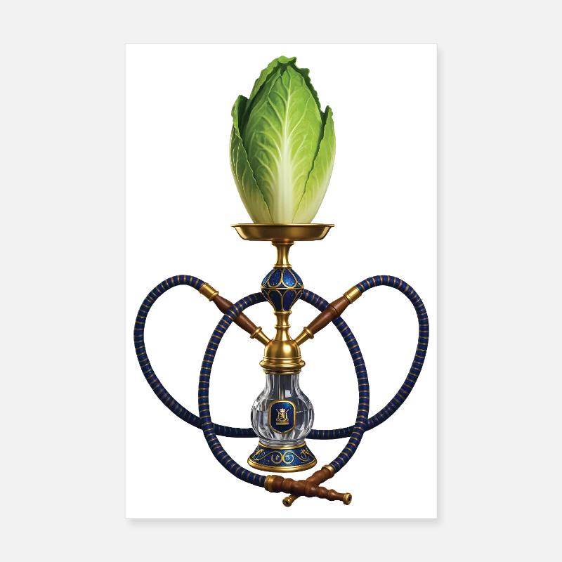 BELGA CHICHA - Belgium Poster 8" x 12" (20x30 cm)