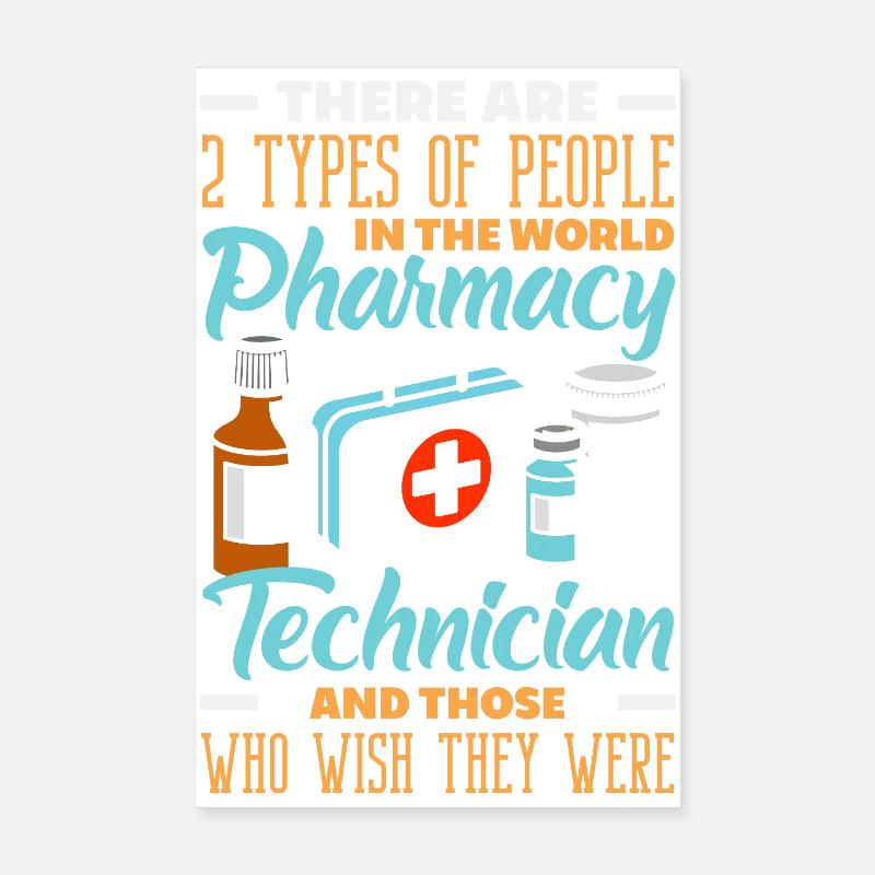 Apotheker Pharmazeutisch-technischer Poster 20x30 cm