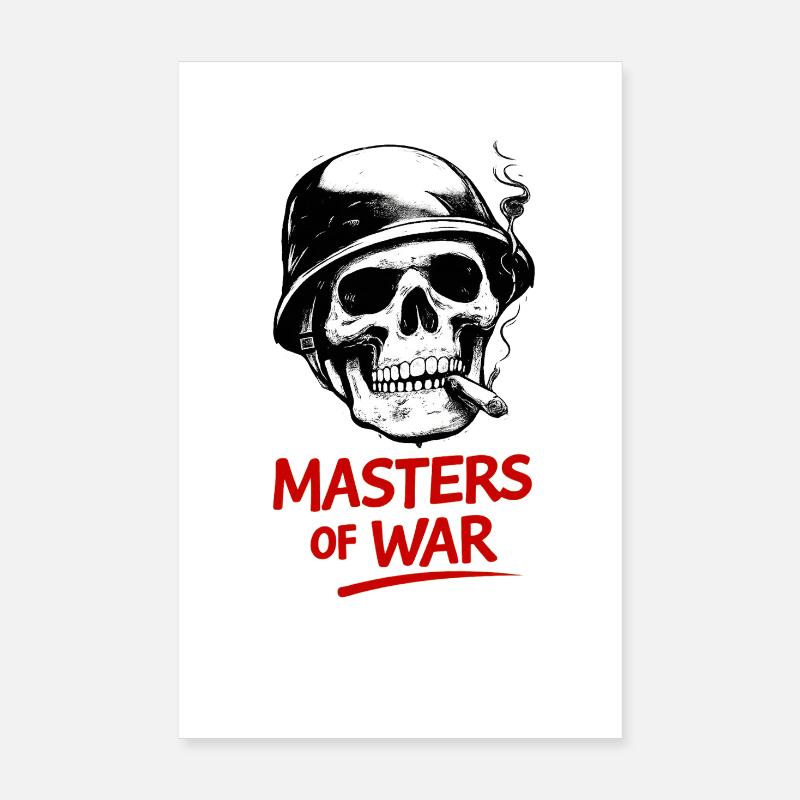 Crâne du Warmaster Poster 20 x 30 cm