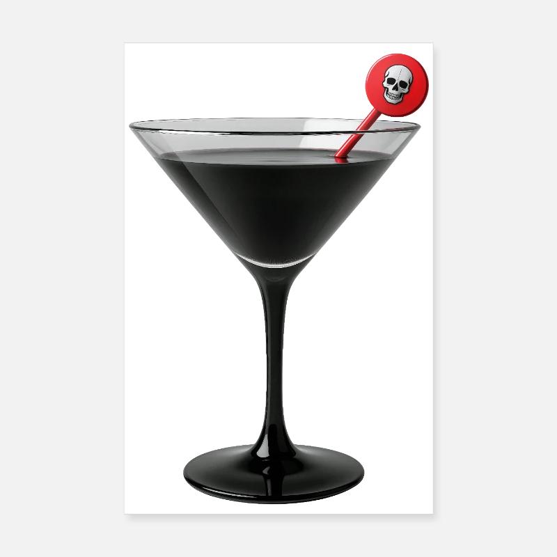 COCKTAIL DE LA MUERTE - dark hell Poster 20 x 30 cm