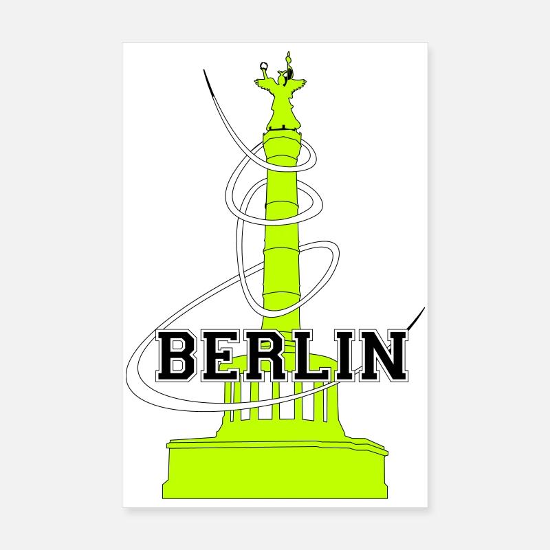 Ambiance berlinoise Poster 20 x 30 cm