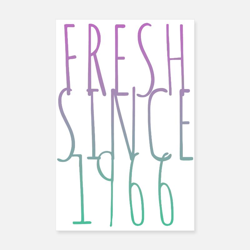 Vintage 1966 Poster 20x30 cm