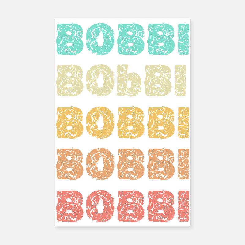 Nom Bobbi Poster 20 x 30 cm