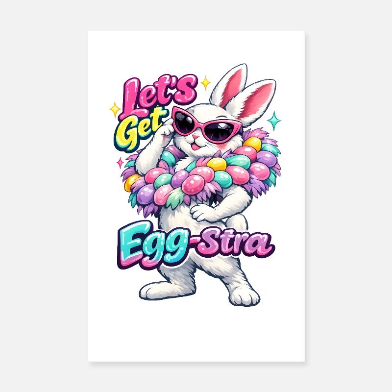 Egg-stra Special Easter Eggs Poster 8" x 12" (20x30 cm)