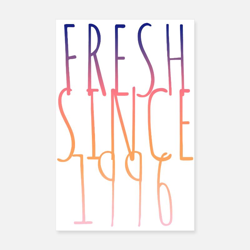 Vintage 1996 Poster 8" x 12" (20x30 cm)