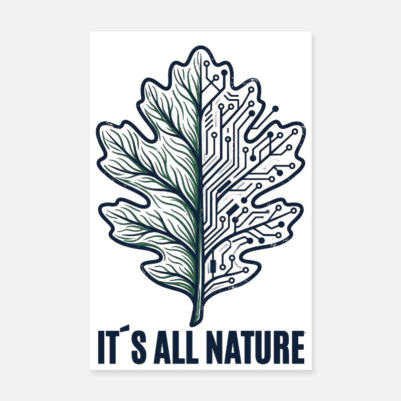Everything is nature Poster 8" x 12" (20x30 cm)