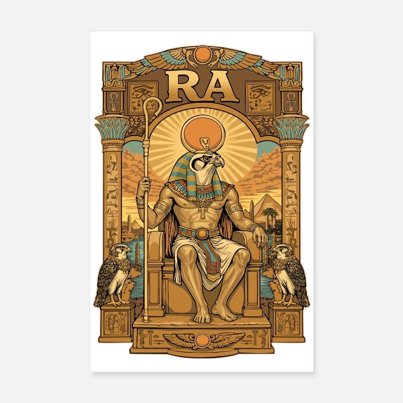 RA Throne Poster 8" x 12" (20x30 cm)
