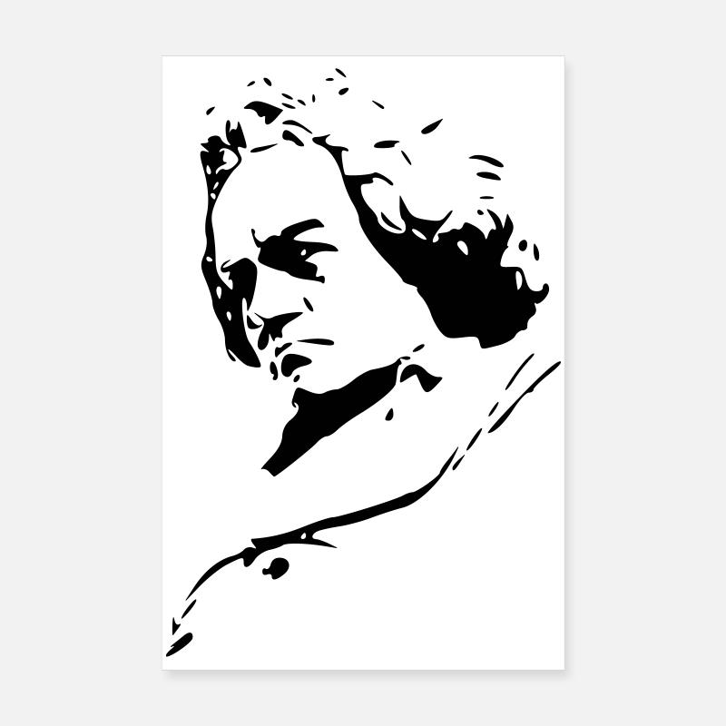 Beethoven Poster 20 x 30 cm