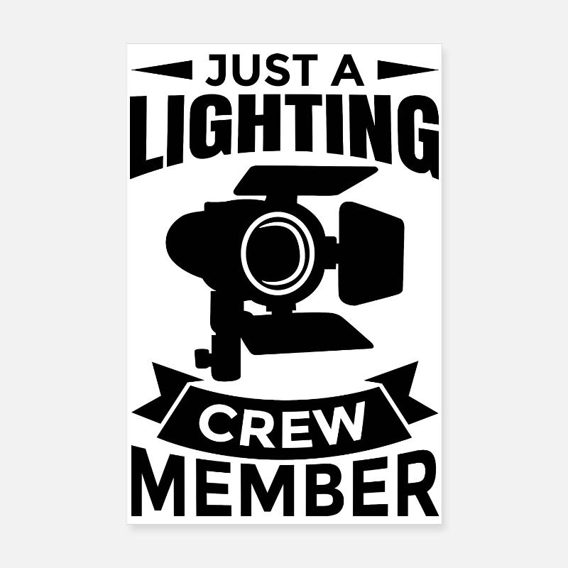 Lighting Direction Poster 8" x 12" (20x30 cm)