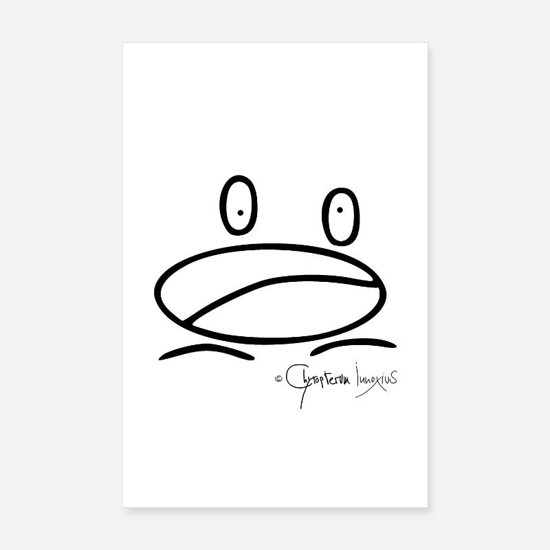 Froschmini - Ranunculus Oophagus Poster 20x30 cm