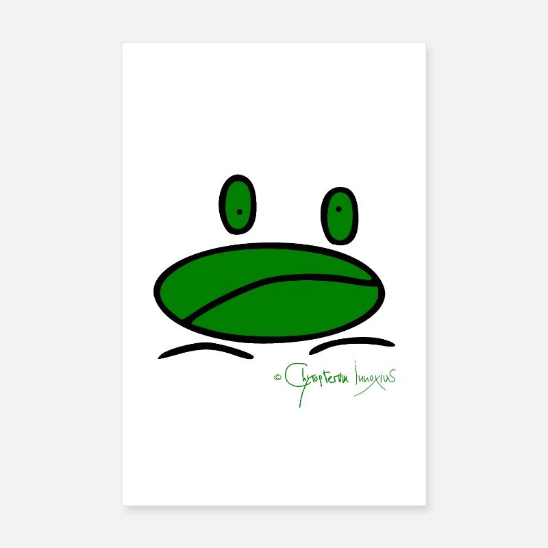 Froschmini - Ranunculus Oophagus Poster 20x30 cm