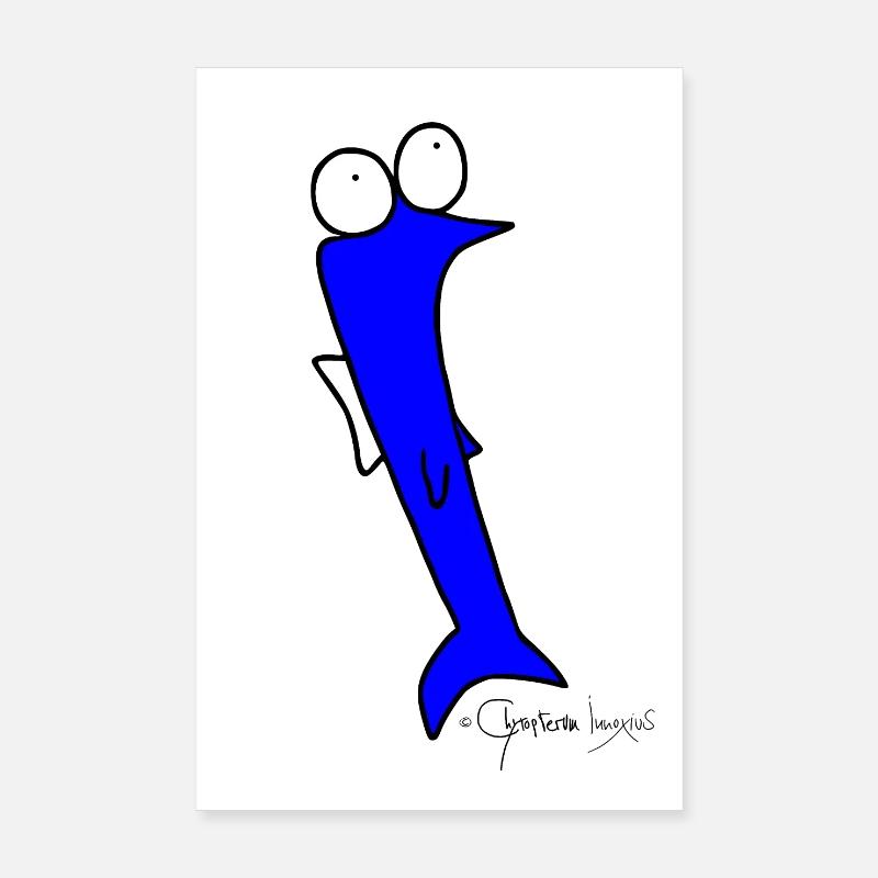 Plötzfisch - Piscis Rutilus Poster 20x30 cm
