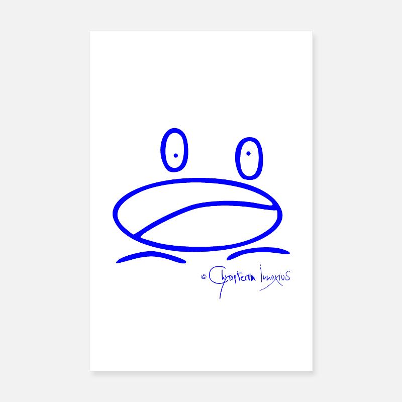 Froschmini - Ranunculus Oophagus Poster 20x30 cm
