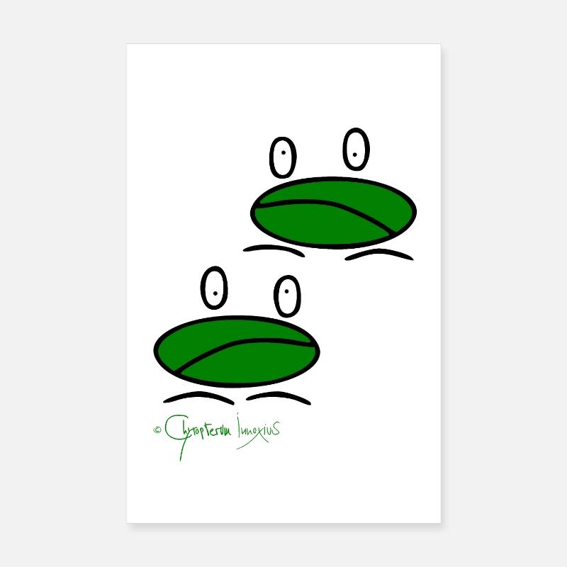 Froschpärchen © Chyropterum Innoxius Poster 20x30 cm
