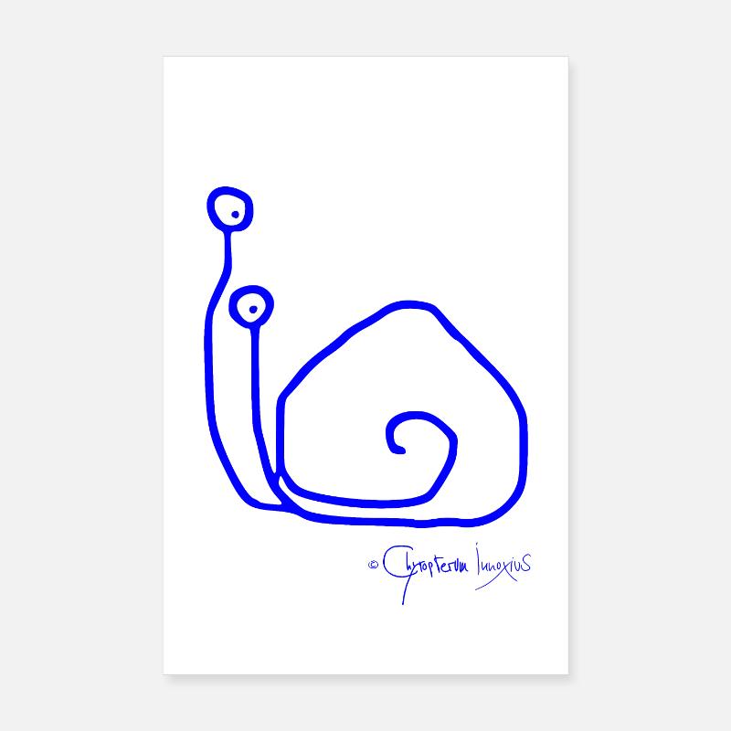 Escargotsolomeeting - Singleescargot Poster 20 x 30 cm