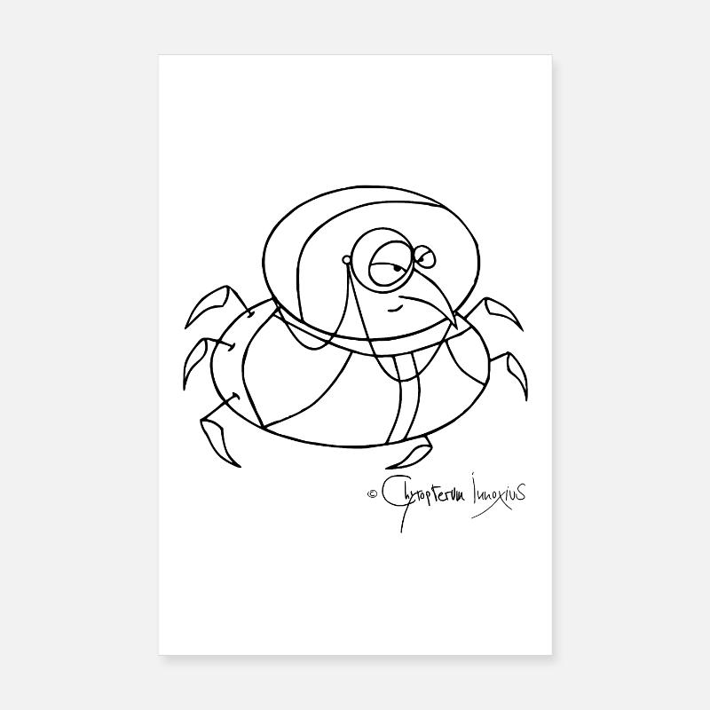 Monokelkäfer - Coleopter Monoculus Poster 20x30 cm