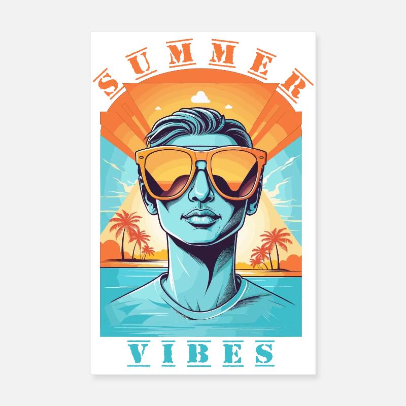 Cool hipsters Poster 8" x 12" (20x30 cm)