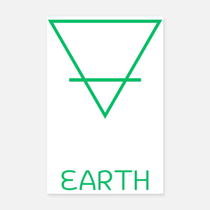 Élément De La Terre Poster 20 x 30 cm