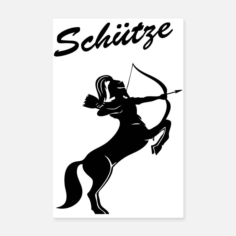 Sagittarius Poster 8" x 12" (20x30 cm)