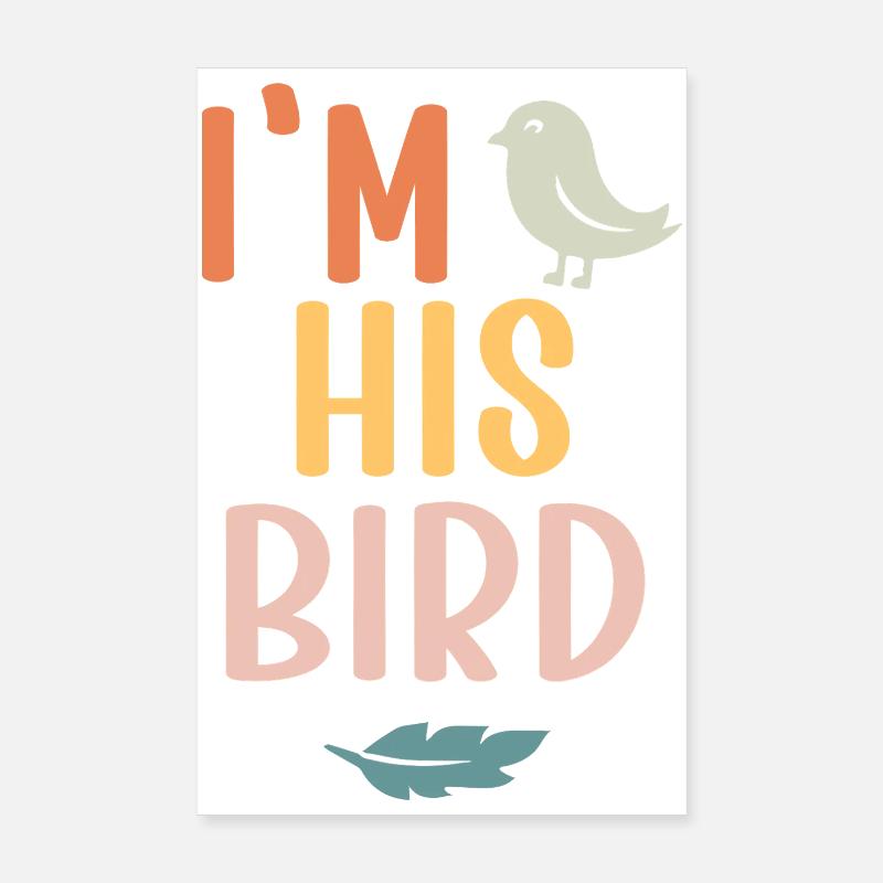 Vogel Auf Arm Tiktok Trend Im Sein Vogel Poster 20x30 cm