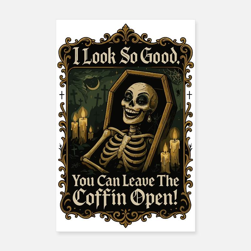 Cercueil Diva Poster 20 x 30 cm